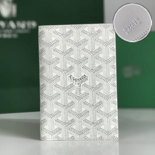 Goyard Grenelle Passport Holder Wallet 고야드 그르넬 여권지갑 그레이 14.2cm
