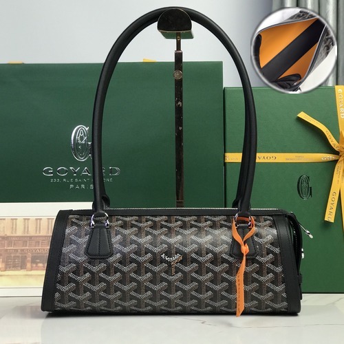 GOYARD Bonbonniere Baguette Bag 고야드 봉보니에르 바게트백 020608 블랙 30cm