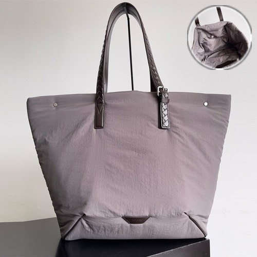 Bottega Veneta Buckle Nylon Tote Bag 보테가베네타 버클 나일론 토트백 그레이프 58cm