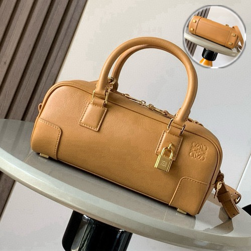 Loewe Amazona 23 Anagram Leather Top Handle Bag 로에베 아마조나 23 아나그램 레더 토트백 23cm