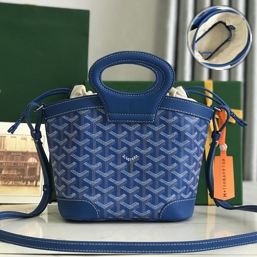 Goyard Saint Louis Mini Tote Bag Red 고야드 생루이 미니 020249 토트백 블루 23cm