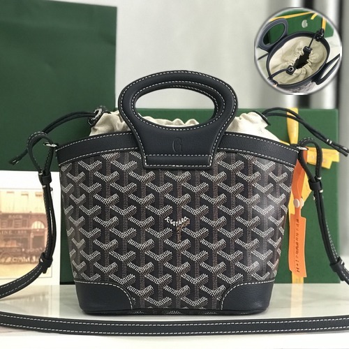 Goyard Saint Louis Mini Tote Bag Red 고야드 생루이 미니 020249 토트백 다크그레이  23cm