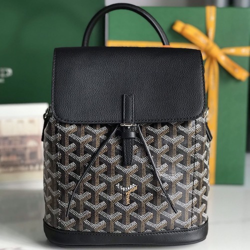 Goyard Alpin Mini Backpack Red 고야드 투웨이 알팽 미니 백팩 020195 블랙 19cm