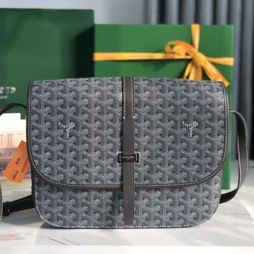 Goyard Belvédère PM Crossbody Bag Orange 고야드 벨베데르 PM 크로스메신저백 020183-1 그레이 28cm