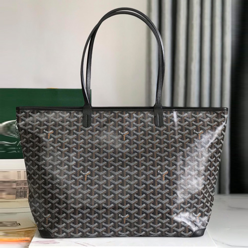 Goyard Saint Louis MM Tote Bag White 고야드 생루이 MM 토트백 020186 지퍼블랙 49cm