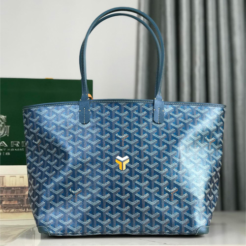 Goyard Artois PM Tote Bag Sand 고야드 아르투아 PM 토트백 020191 코발트네이비 41cm