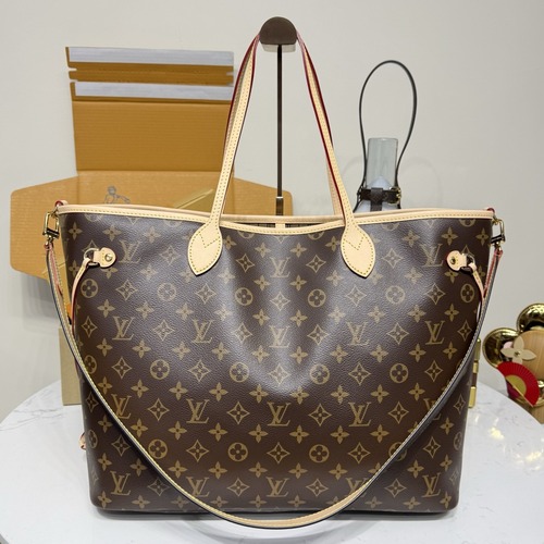 Louis Vuitton Neverfull Bandoulière Inside Out GM Monogram Canvas Tote Bag 루이비통 네버풀 반둘리에 인사이드 아웃 GM 모노그램 캔버스 토트백 39cm