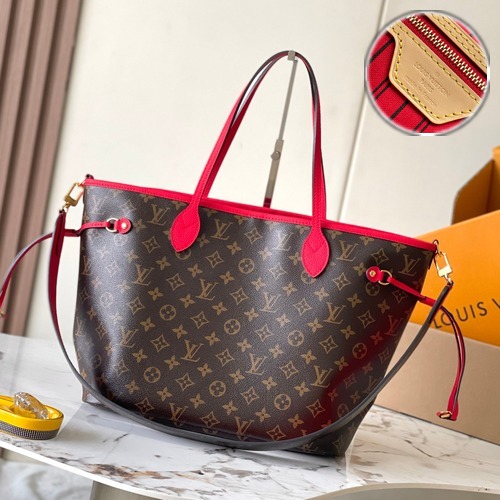 Louis Vuitton Neverfull Bandoulière Inside Out GM 루이비통 네버풀 반둘리에 인사이드 아웃 GM 토트백 M12096 모노그램 코팅 캔버스 31cm