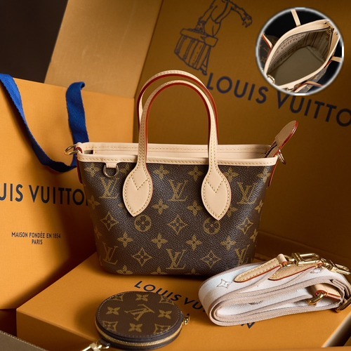 Louis Vuitton Neverfull BB 루이비통 네버풀 BB 토트백 M46705 모노그램 코팅 캔버스 24cm