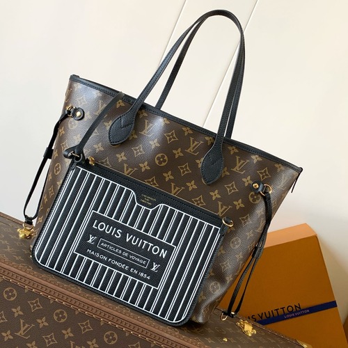 Louis Vuitton Neverfull Inside Out MM 루이비통 네버풀 인사이드 아웃 MM 토트백 M12061 모노그램 코팅 캔버스 31cm