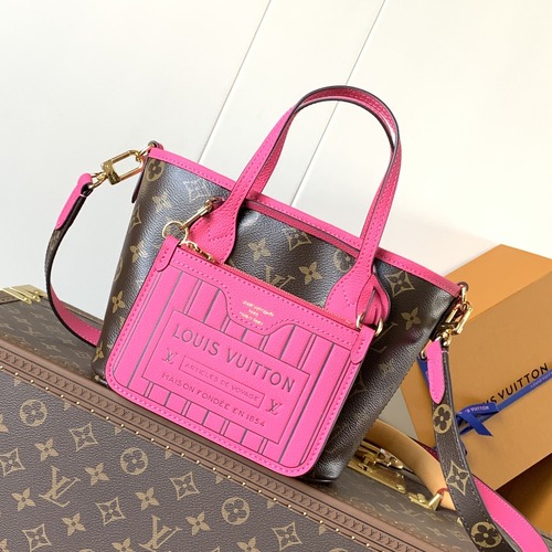 Louis Vuitton Neverfull Bandoulière Inside Out BB 루이비통 네버풀 반둘리에 인사이드 아웃 BB 토트백 M12106 모노그램 코팅 캔버스 26.5cm