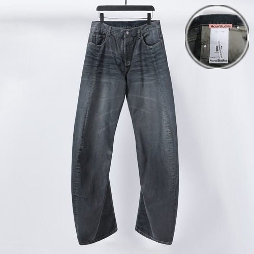 Acne Studios 2025FW Ice Wash Coated Denim Jeans | 아크네 스튜디오 2025FW 아이스 워시 코팅 데님 진 (코튼 100%, 370g)