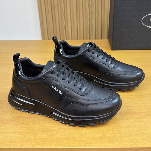 Prada Downtown Nappa Leather Sneakers 프라다 다운타운 나파 레더 스니커즈 2EE364 블랙
