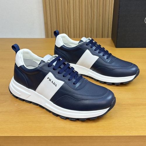 Prada Downtown Nappa Leather Sneakers 프라다 다운타운 나파 레더 스니커즈 2EE364 네이비