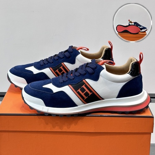Hermes Mix Runner Sneakers 에르메스 믹스 러너 스니커즈 네이비