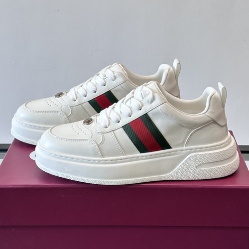 Gucci Screener Leather Sneaker 구찌 스크리너 레더 스니커즈 576223 9Y920 9666 화이트