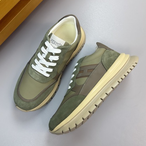 Hermès H-Runner Sneakers BM986590 에르메스 H 러너 스니커즈 BM986590 카키