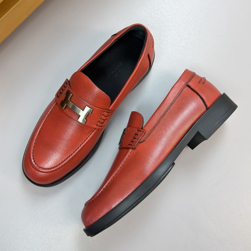Hermès Paris Loafer BM98600 에르메스 파리 로퍼 그레인레더 BM98600 버건디