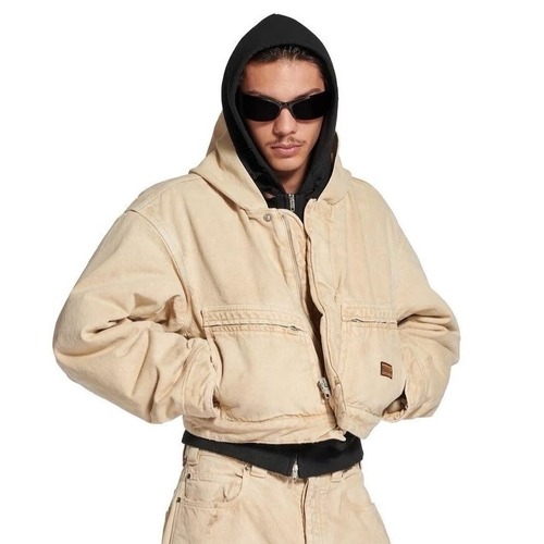 Acne Studios Distressed Denim Hooded Jacket 아크네 스튜디오 디스트레스드 데님 후드 재킷