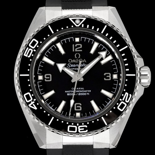 Omega Seamaster Planet Ocean 600M 오메가 씨마스터 플래닛 오션 600M 블랙 다이얼 러버밴드 42mm