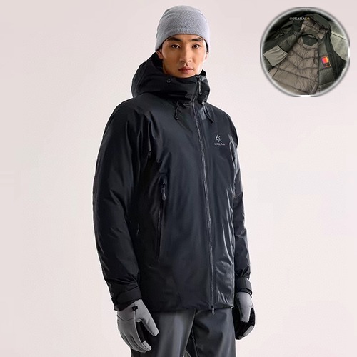 KAILAS Aspen 700FP Hard Shell Goose Down Hooded Ski Jacket / 카일라스 아스본 700FP 하드쉘 구스다운 후드 스키 재킷