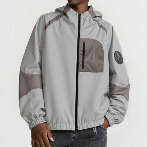 Dior Technical Hooded Zip Jacket 디올 테크니컬 후드 집업 재킷 그레이