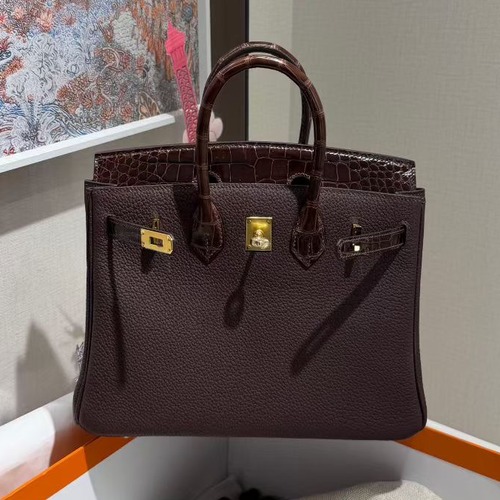 Hermès Birkin 25 Togo Rouge H Bag 에르메스 버킨 25 토고 루즈 H 토트백 25cm