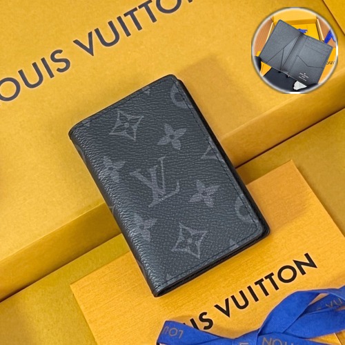 Louis Vuitton Multiple Wallet Taiga Leather M61696 루이비통 멀티플 월릿 타이가 레더 반지갑 11cm