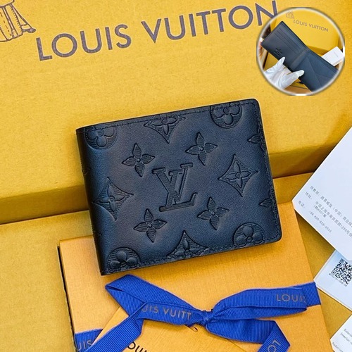 Louis Vuitton Multiple Wallet Monogram Empreinte Leather M62901 루이비통 멀티플 월릿 모노그램 앙프렝뜨 레더 반지갑 11cm