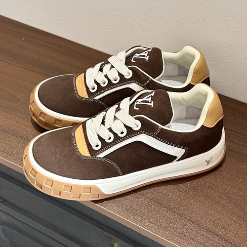 Louis Vuitton Trainer Low Top Sneakers 루이비통 트레이너 로우탑 스니커즈 1A9JG9 브라운