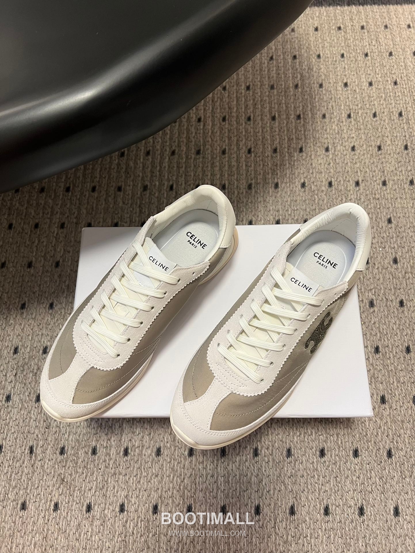CELINE Triomphe Retro Lace-up Trainer Sneaker 셀린느 트리옹프 레트로 레이스업 트레이너 스니커즈 2