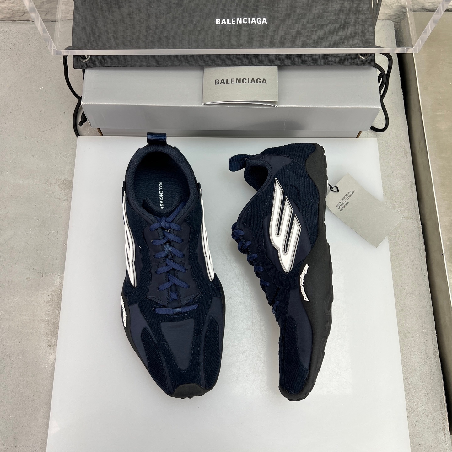 Balenciaga Sneaker Trainer Runner Suede Dad Shoes 발렌시아가 스니커즈 트레이너 러너 스웨이드 다드슈즈 -5 5