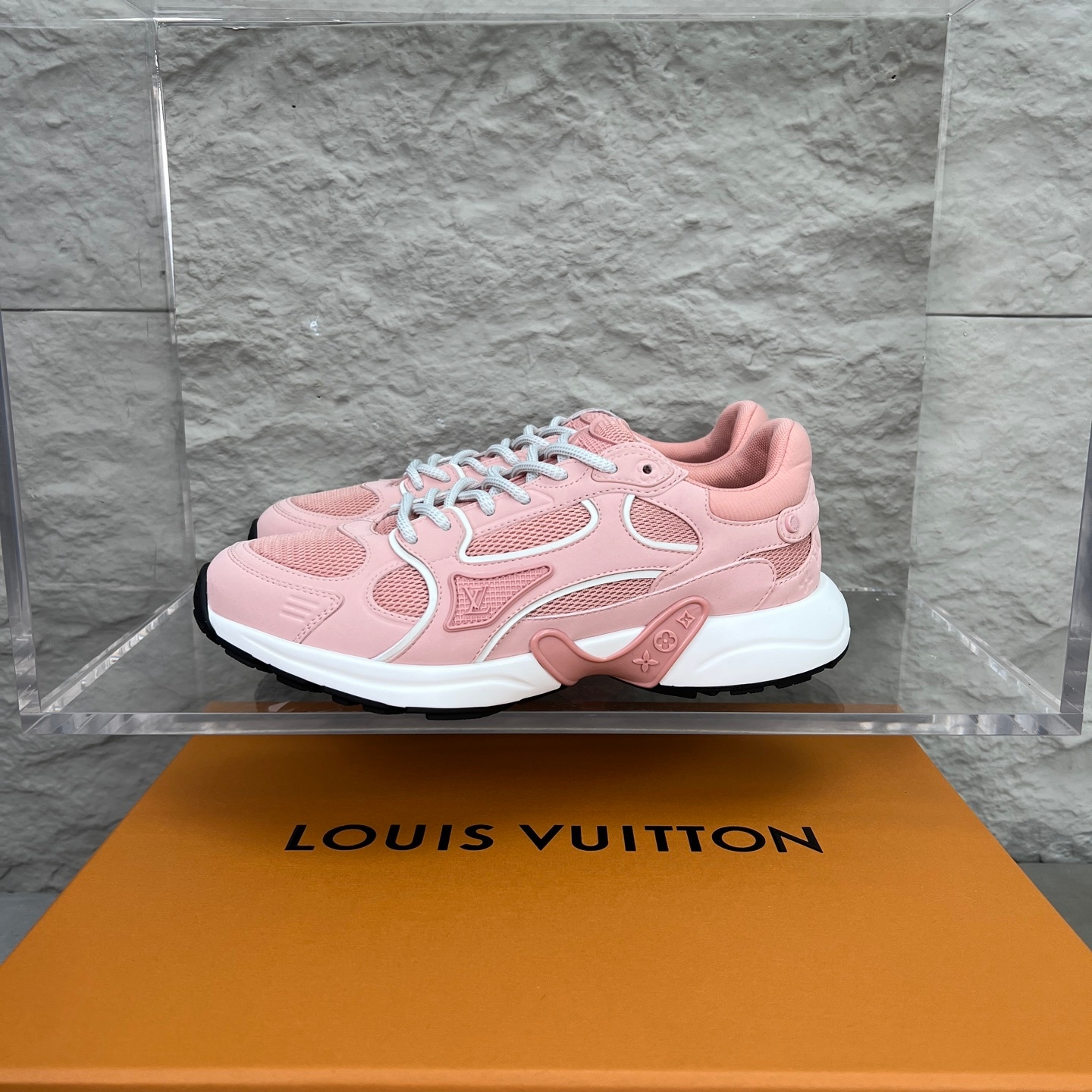 Louis Vuitton Olympia Round Toe Lace-up Low-top Sneakers 루이비통 올림피아 라운드 토 레이스업 로우탑 스니커즈 -9 1