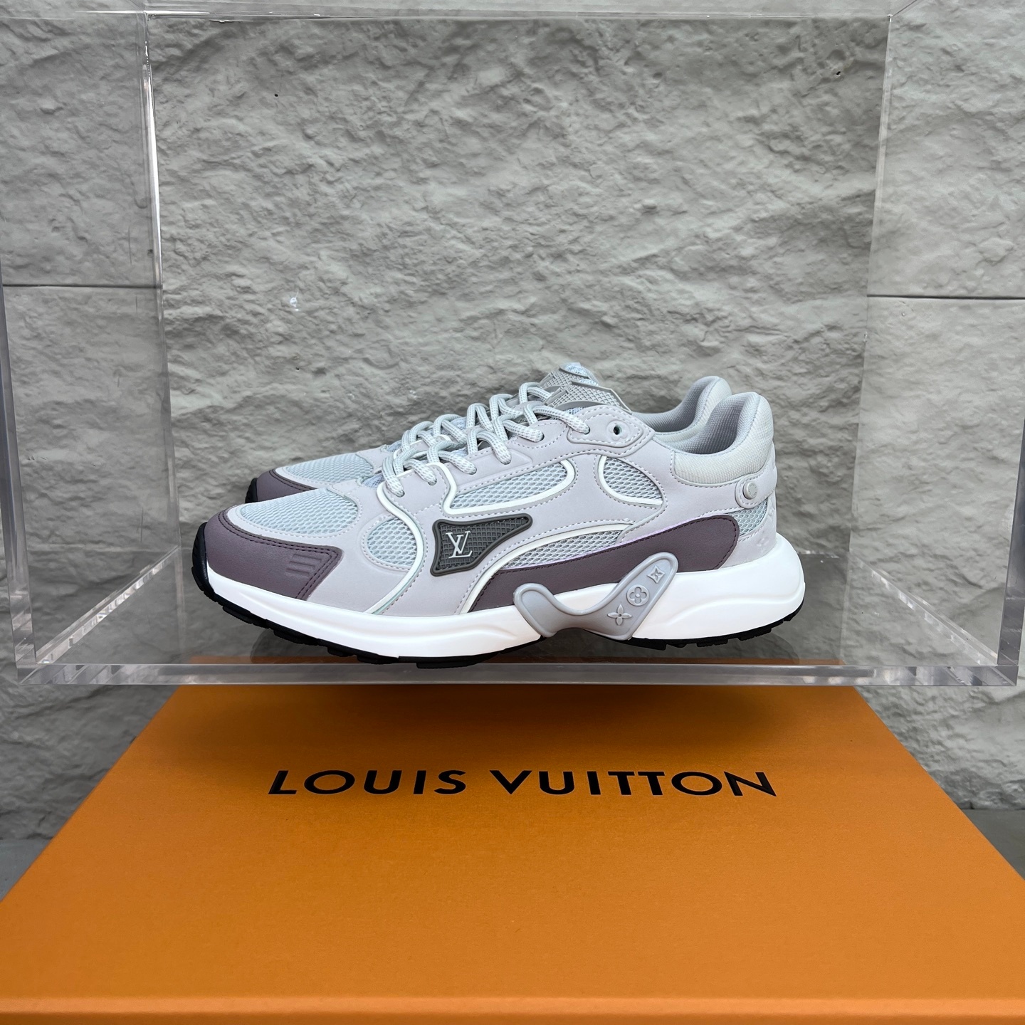 Louis Vuitton Olympia Round Toe Lace-up Low-top Sneakers 루이비통 올림피아 라운드 토 레이스업 로우탑 스니커즈 -9 1