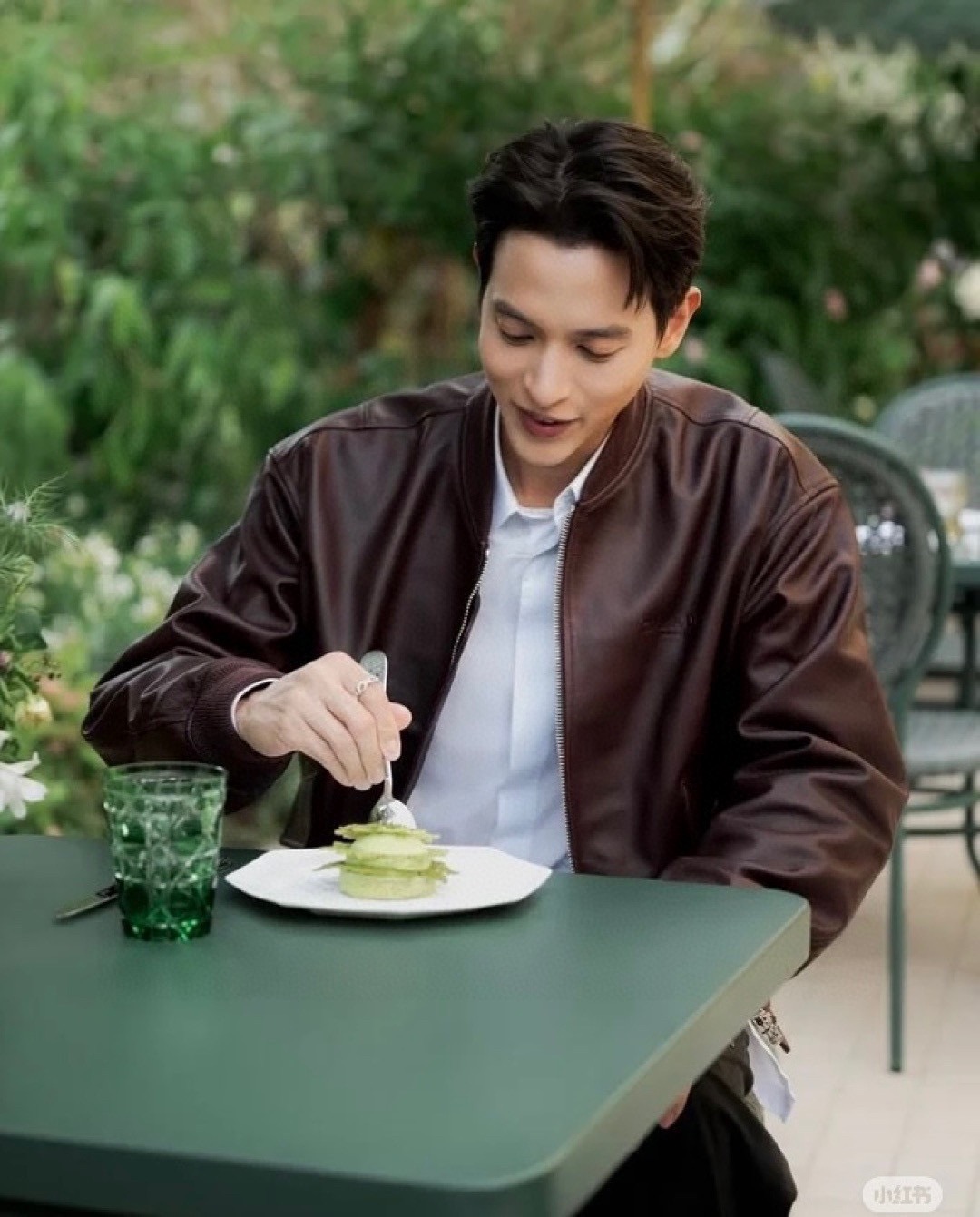 Dior Christian Dior Couture Calfskin Double Zipper Bomber Jacket 디올 크리스챤 디올 꾸뛰르 송아지 가죽 더블 지퍼 보머 재킷 4