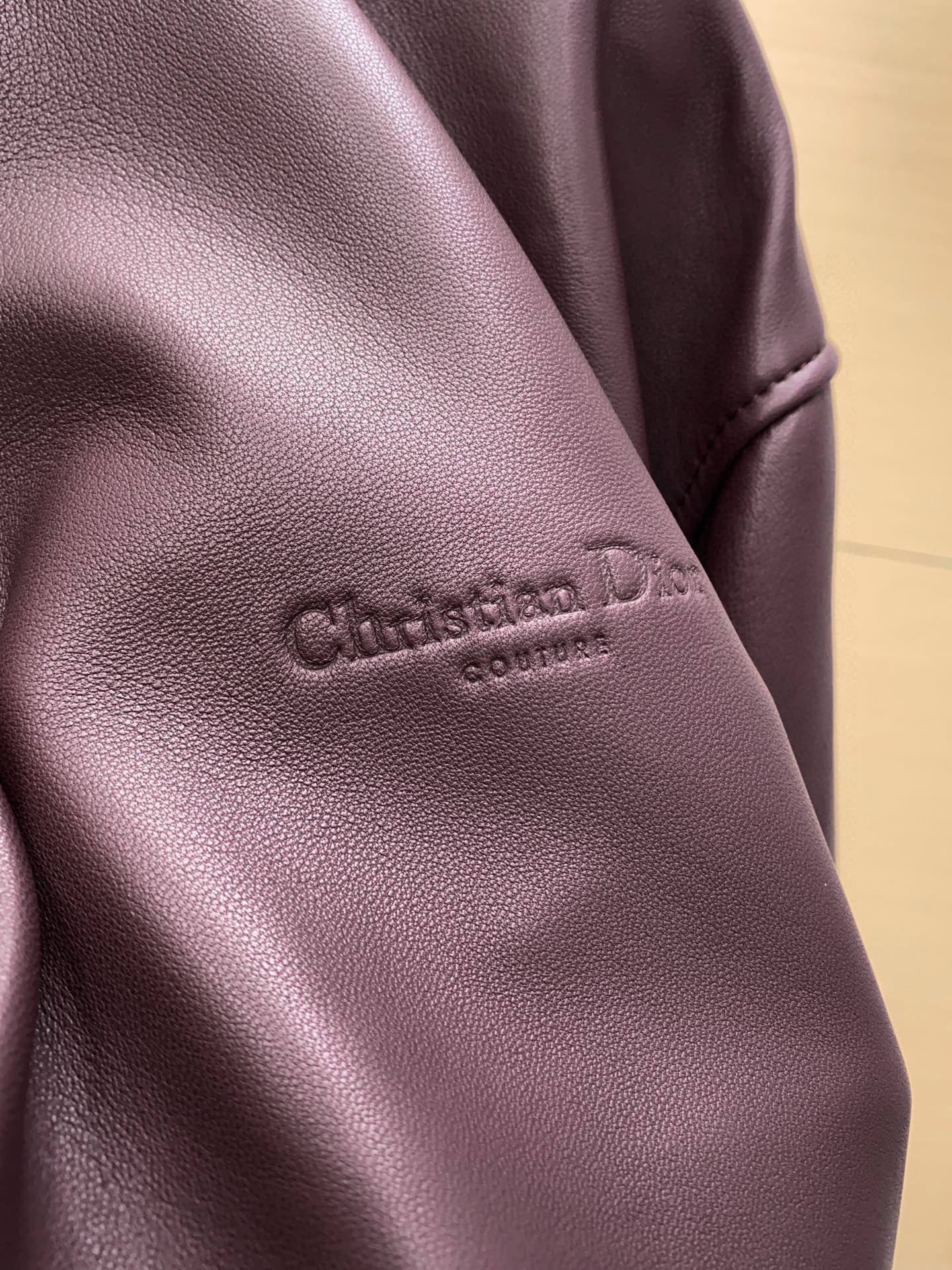 Dior Christian Dior Couture Calfskin Double Zipper Bomber Jacket 디올 크리스챤 디올 꾸뛰르 송아지 가죽 더블 지퍼 보머 재킷 9