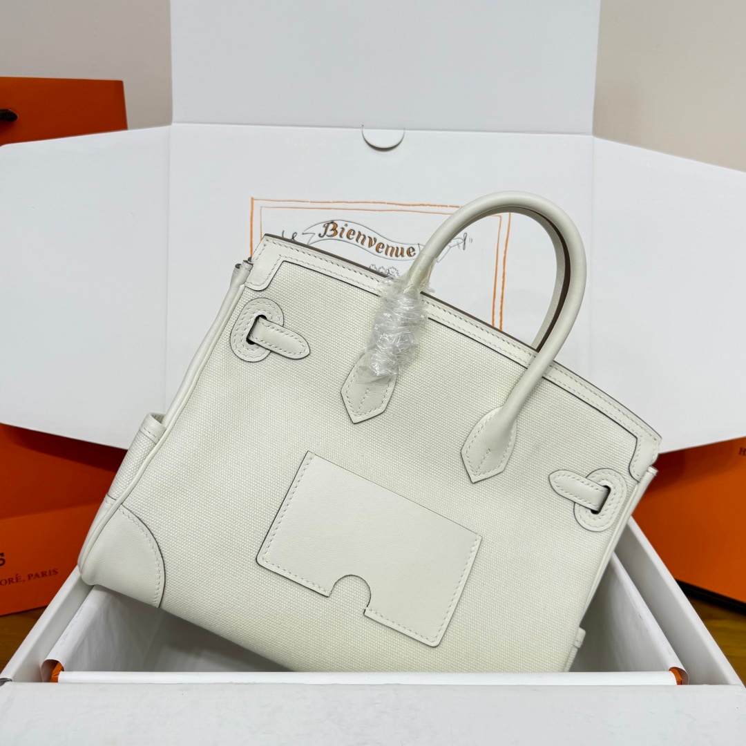 Hermes Birkin Cargo 25 Swift Leather Canvas Bag 에르메스 버킨 카고 25 스위프트 레더 캔버스 백 2