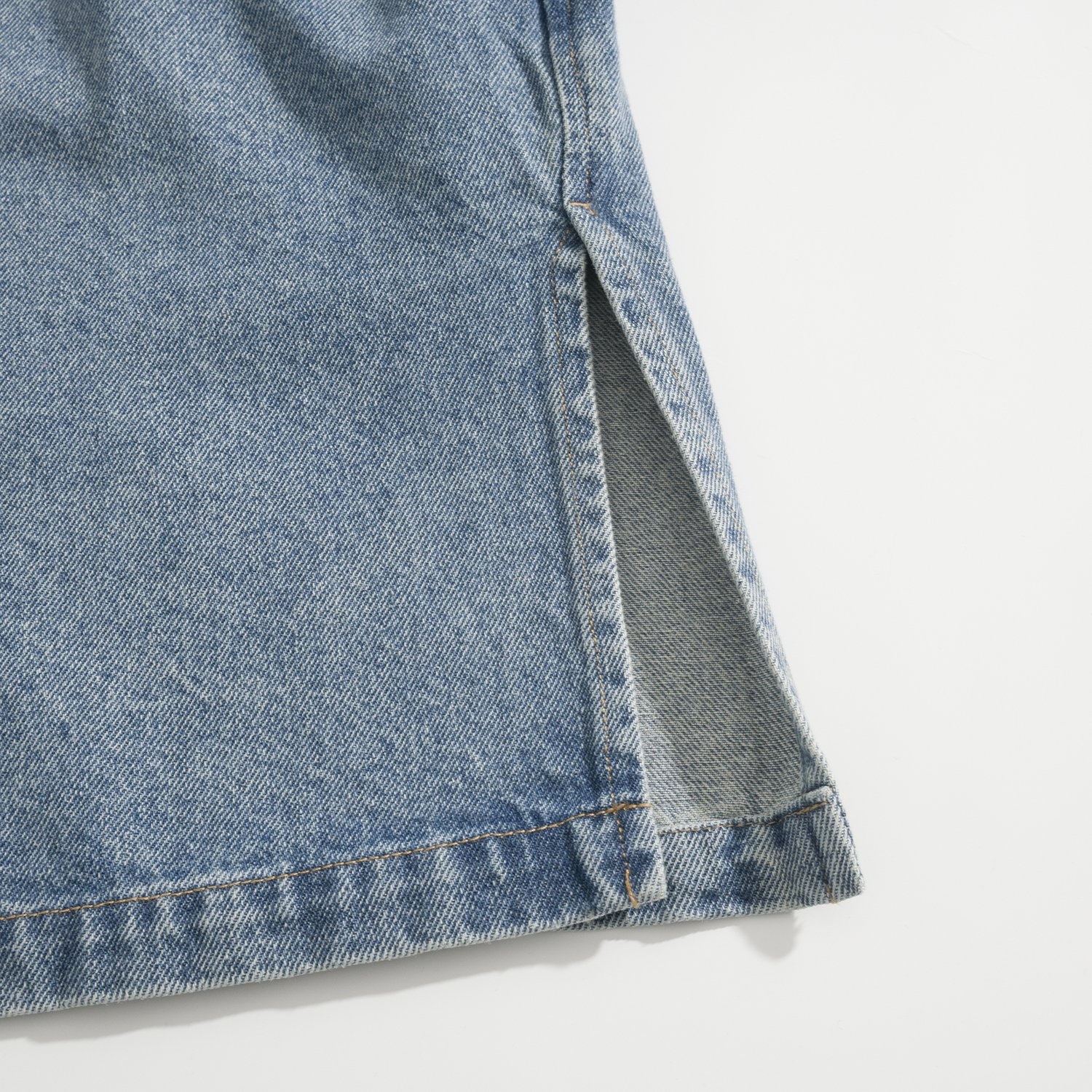 AMI Paris Embroidered Heart Logo Denim Jacket Blue 아미 파리 엠브로이더드 하트 로고 데님 자켓 블루 15