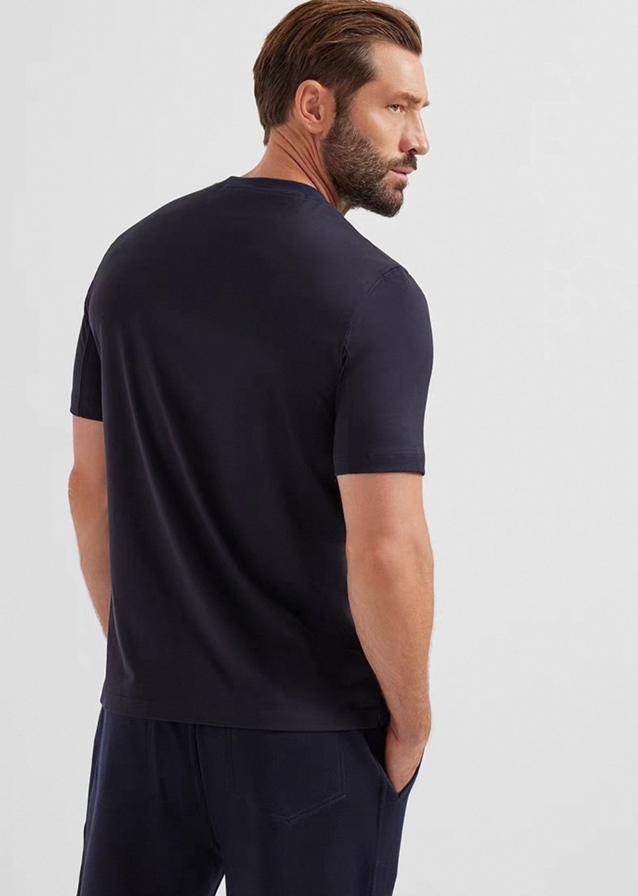 Balenciaga Logo Print Cotton T-Shirt White Black 발렌시아가 로고 프린트 코튼 티셔츠 화이트 블랙 2