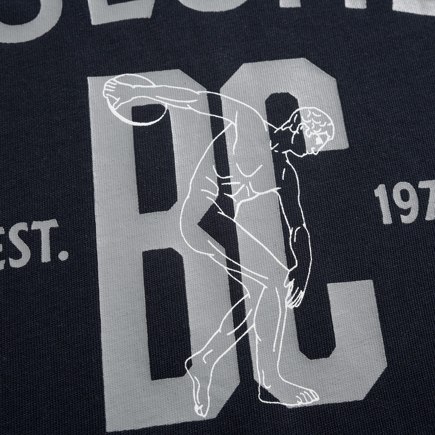 Balenciaga Logo Print Cotton T-Shirt White Black 발렌시아가 로고 프린트 코튼 티셔츠 화이트 블랙 8