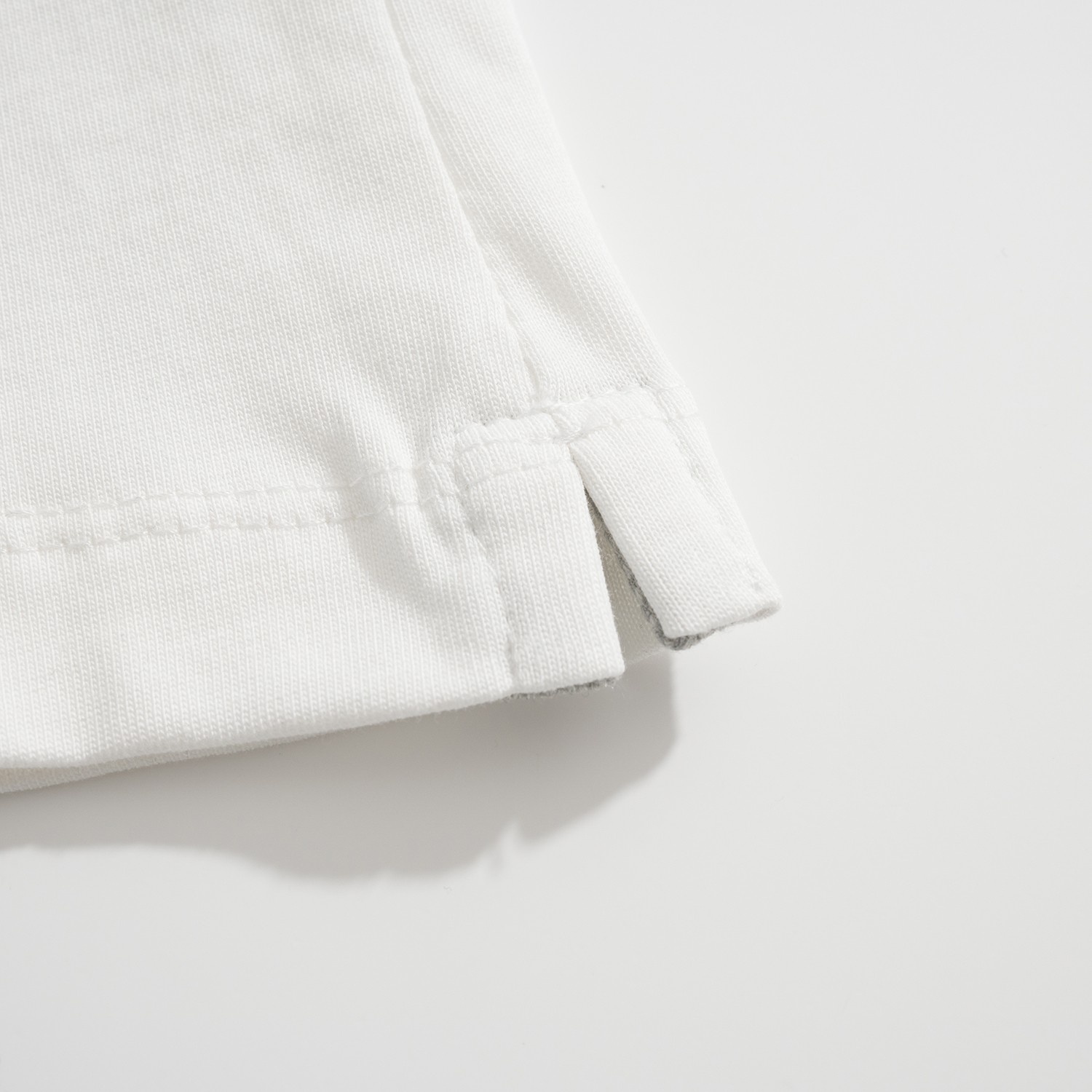 Balenciaga Logo Print Cotton T-Shirt White Black 발렌시아가 로고 프린트 코튼 티셔츠 화이트 블랙 6