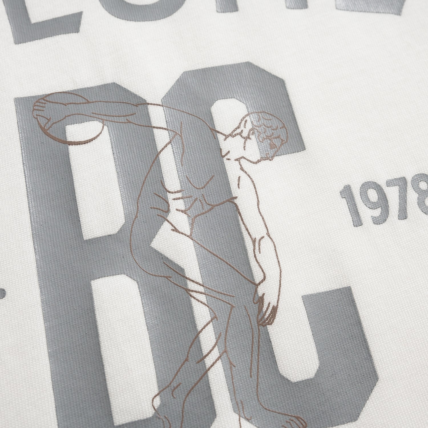 Balenciaga Logo Print Cotton T-Shirt White Black 발렌시아가 로고 프린트 코튼 티셔츠 화이트 블랙 7