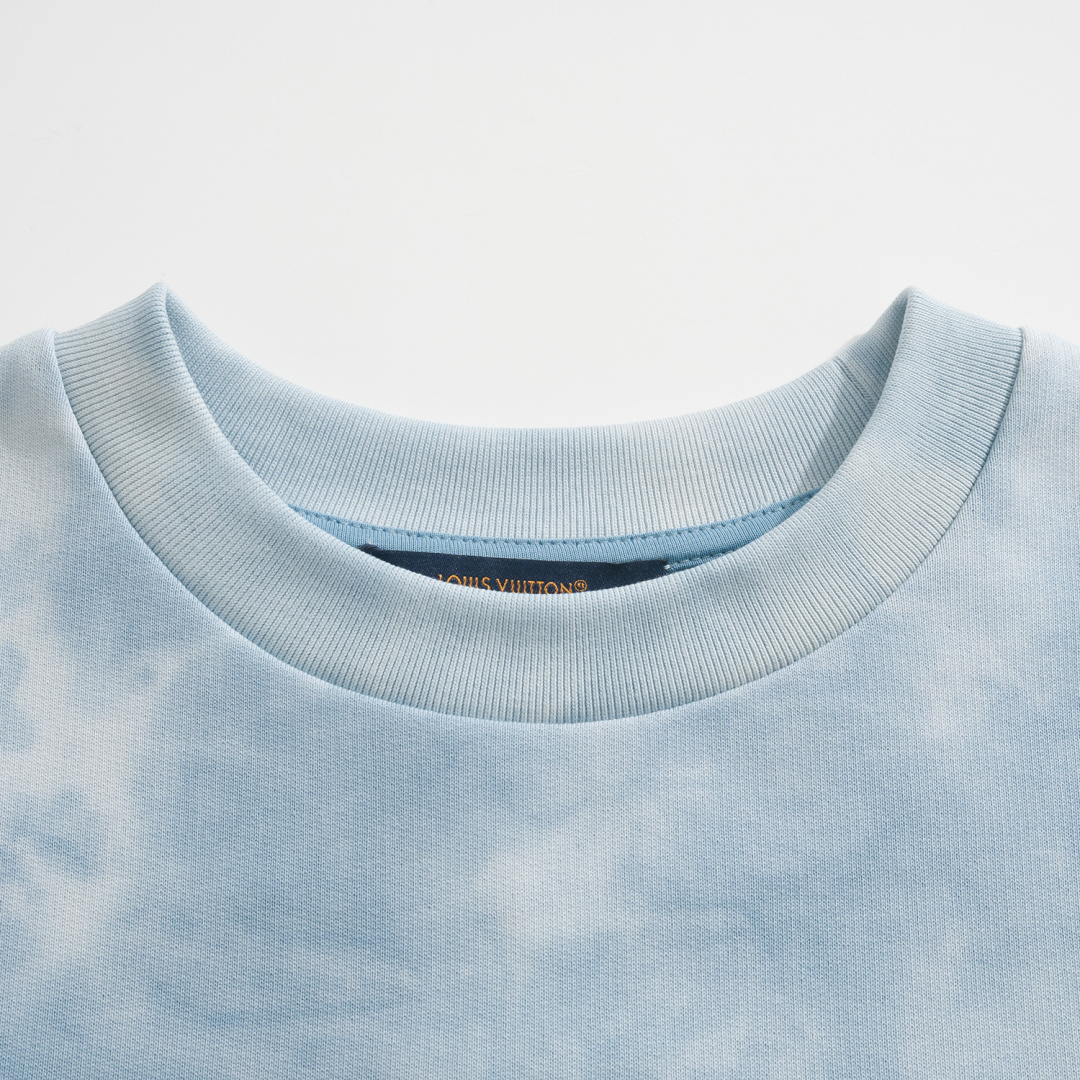 Hermes Tie-Dye Cotton Knit Sweater Multi Color 에르메스 타이다이 코튼 니트 스웨터 멀티 컬러 8