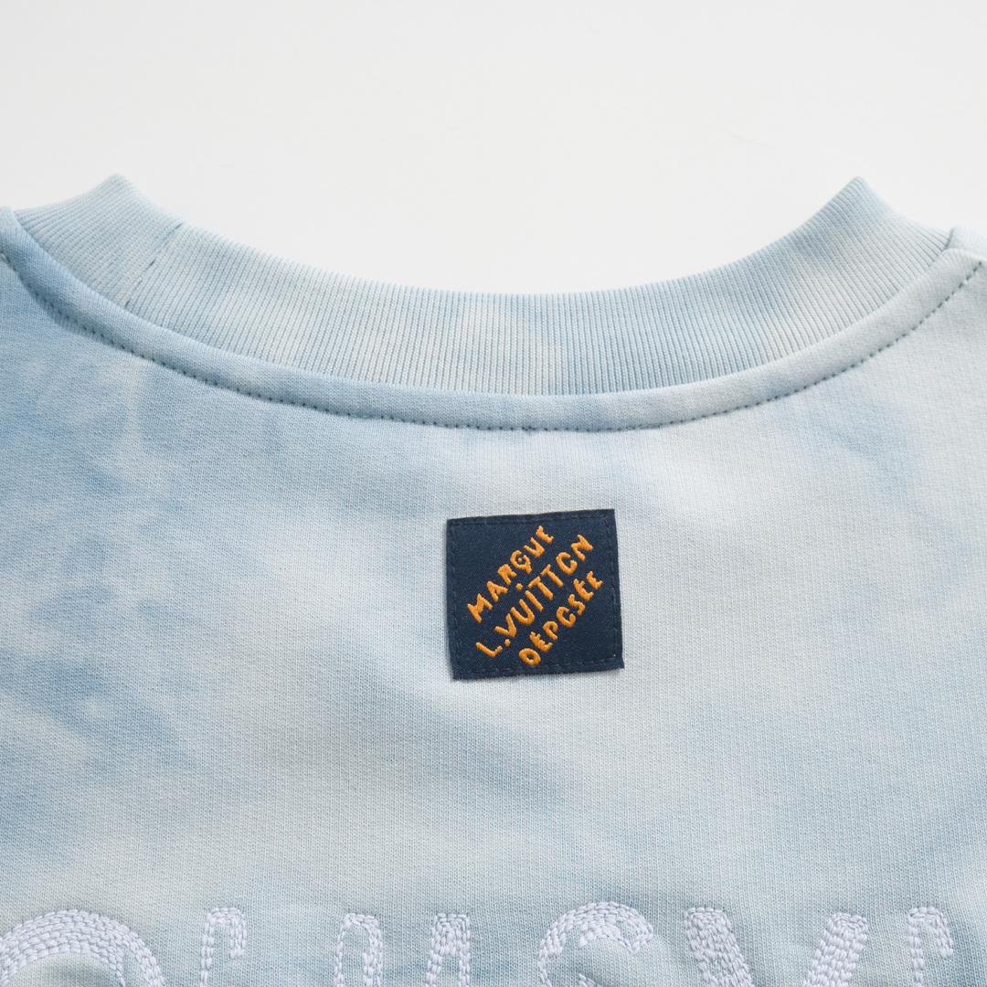 Hermes Tie-Dye Cotton Knit Sweater Multi Color 에르메스 타이다이 코튼 니트 스웨터 멀티 컬러 9