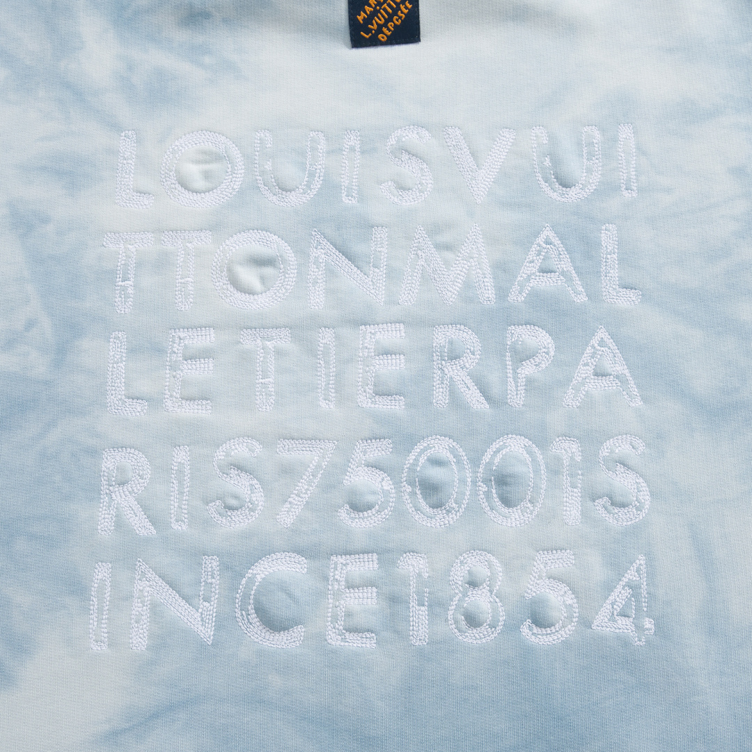 Hermes Tie-Dye Cotton Knit Sweater Multi Color 에르메스 타이다이 코튼 니트 스웨터 멀티 컬러 12