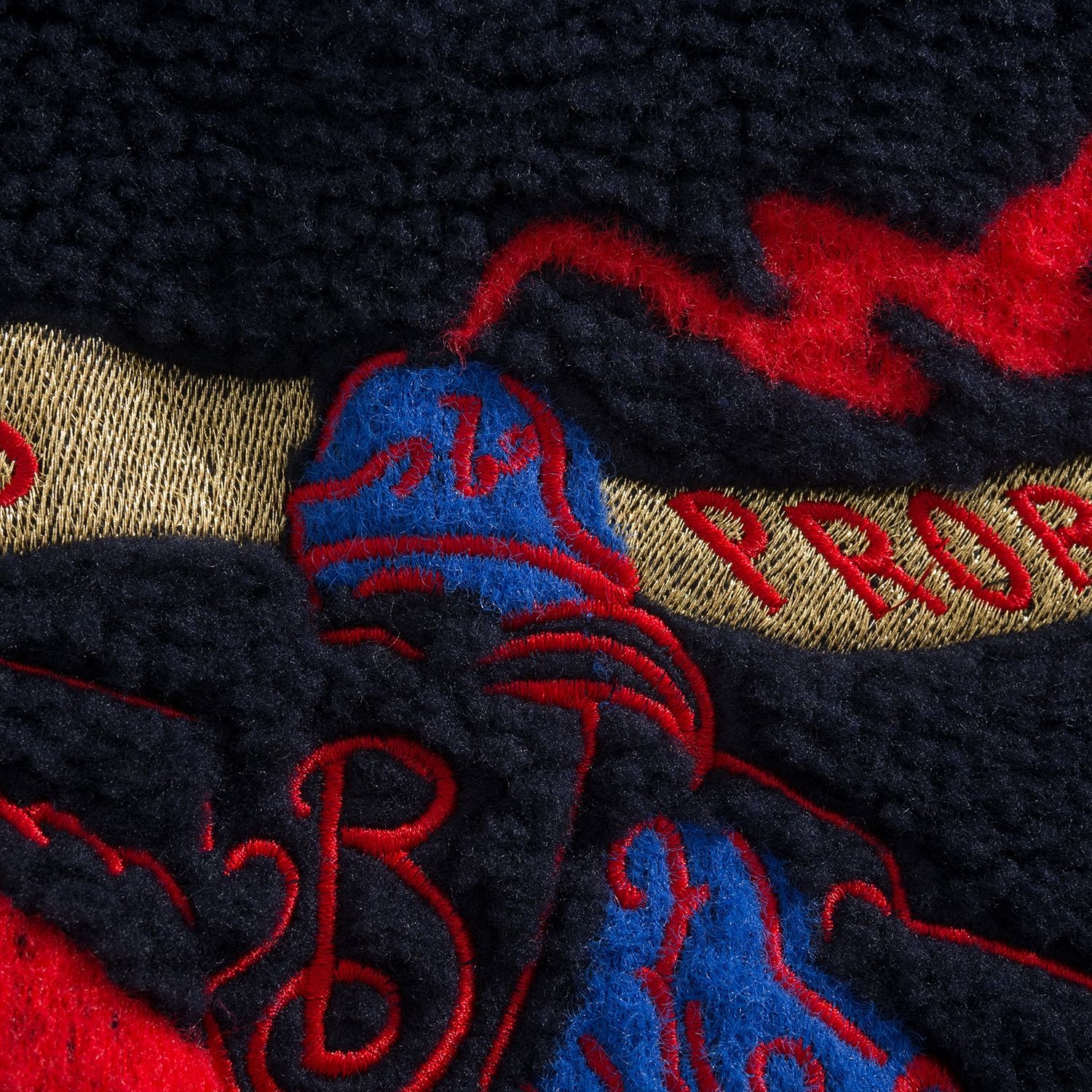 Burberry Equestrian Knight Logo Fleece High Neck Jacket Grey 버버리 이퀘스트리안 나이트 로고 플리스 하이넥 자켓 그레이 10