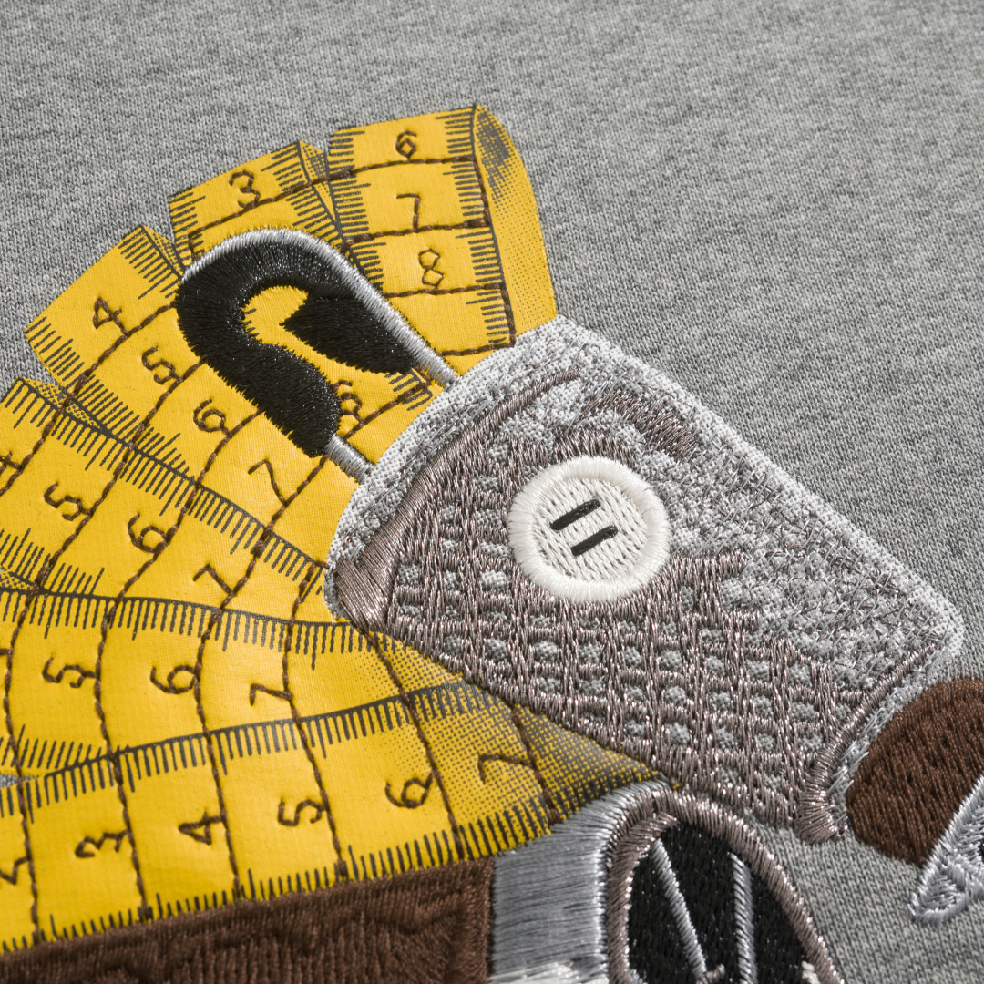 Prada Horse Year Limited Edition Cotton Sweatshirt Grey 프라다 마년 한정판 코튼 스웨트셔츠 그레이 6