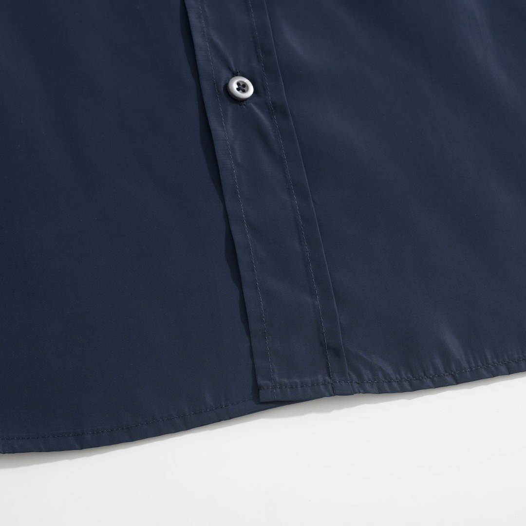 Prada Re-Nylon Shirt Black 프라다 리나일론 셔츠 블랙 14