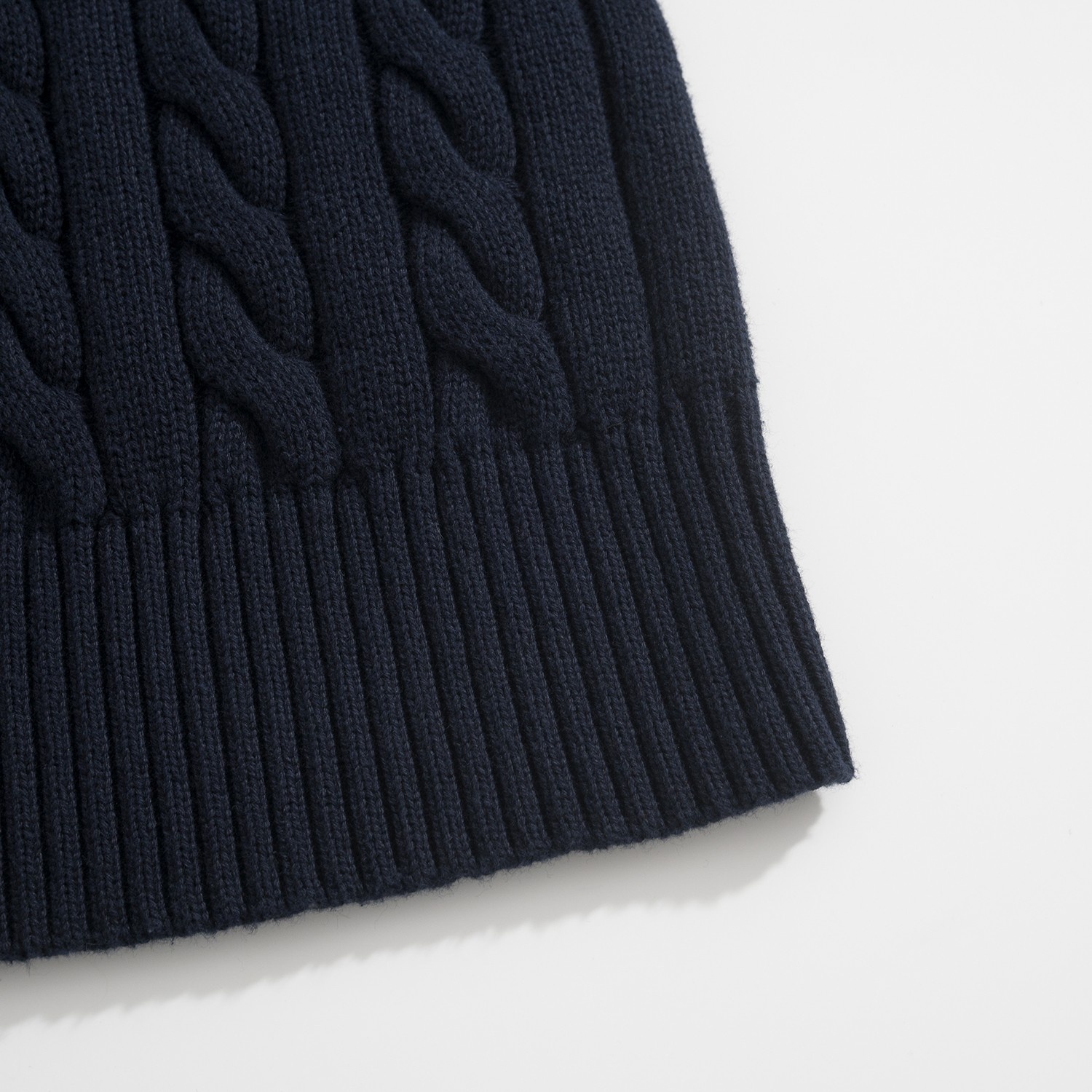 Ralph Lauren Cable Knit Half Zip Sweater Navy 랄프로렌 케이블 니트 하프 집업 스웨터 네이비 11