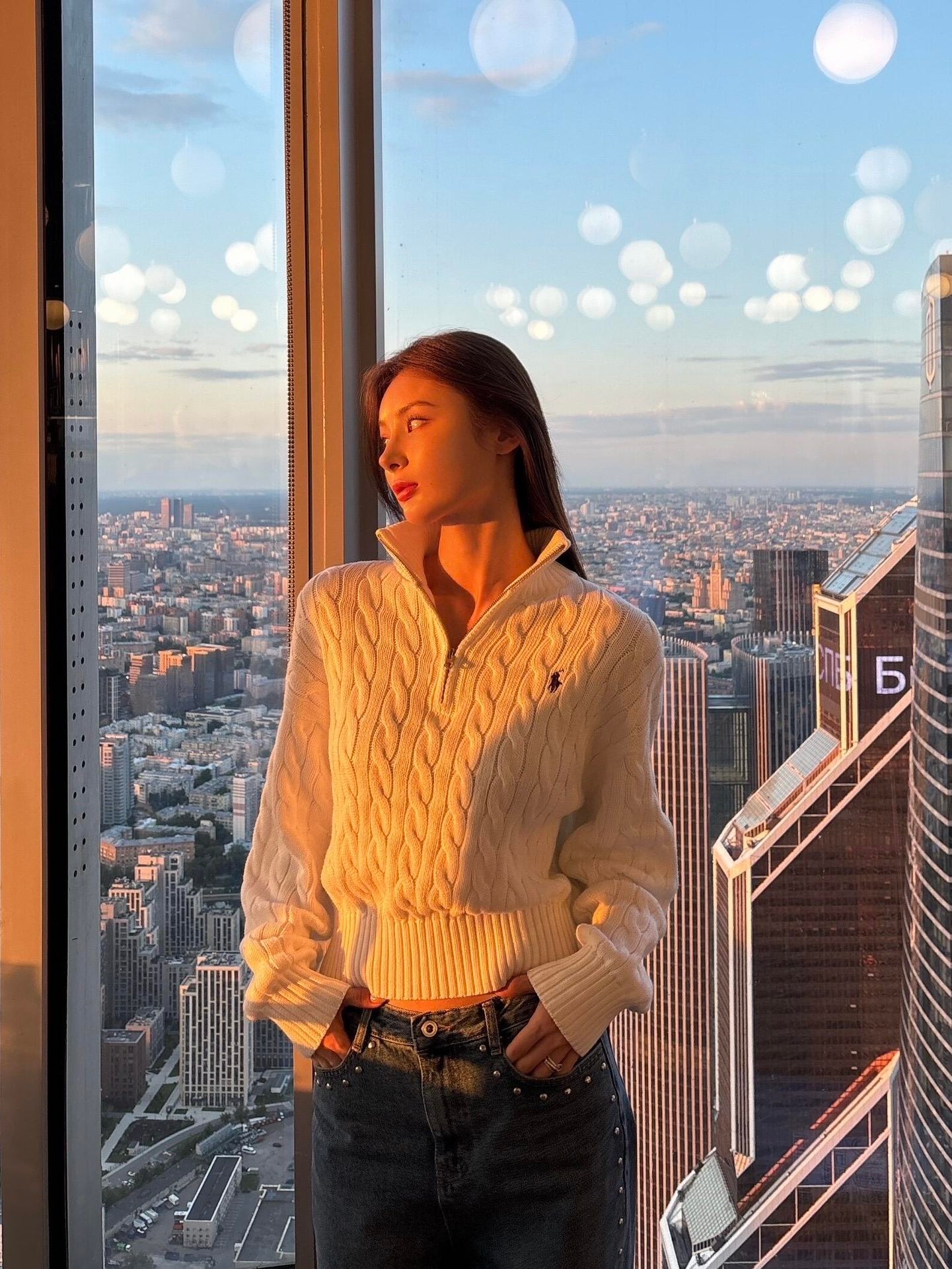 Ralph Lauren Cable Knit Half Zip Sweater Navy 랄프로렌 케이블 니트 하프 집업 스웨터 네이비 4